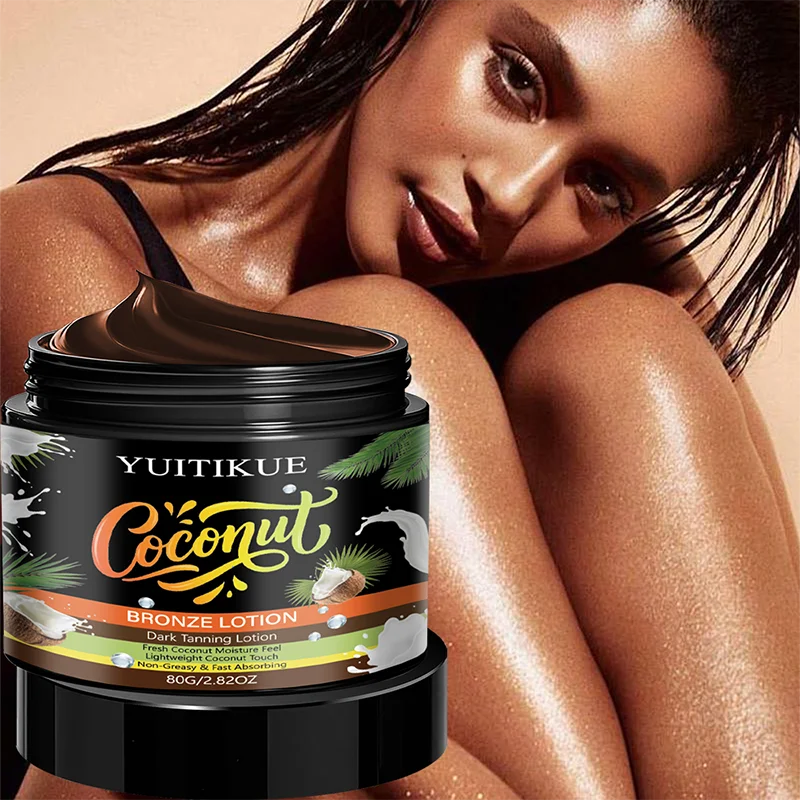 YUITIKUE Coconut Bronze Self-Tanning Lotion | Sun-Kissed Glow