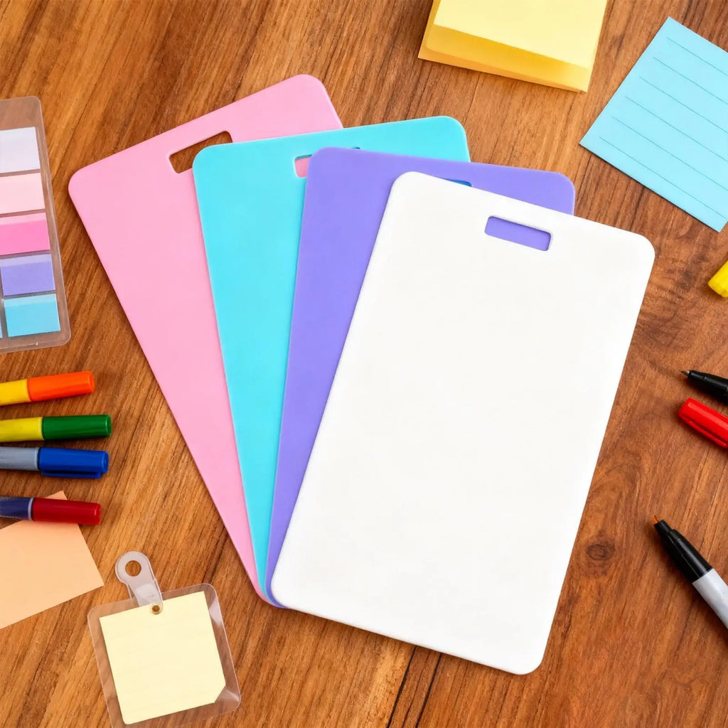 Erasable Badge Notes 4-Pack – Pocket Dry-Erase Memo Pads