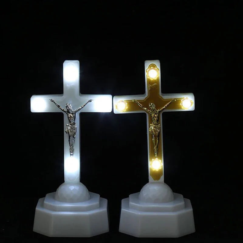 LED Glowing Cross Night Light | Christian Home & Church Decor