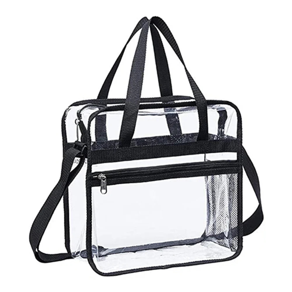 PVC Clear Waterproof Wash Bag Large Capacity Travel Shopping Storage
