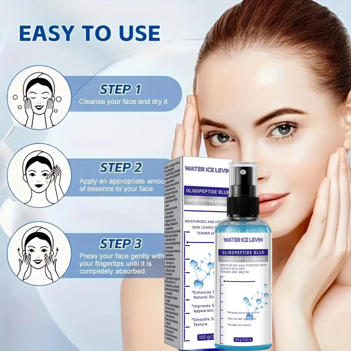 Copper Peptide Body Oil with Collagen – Moisturizing Skin Care