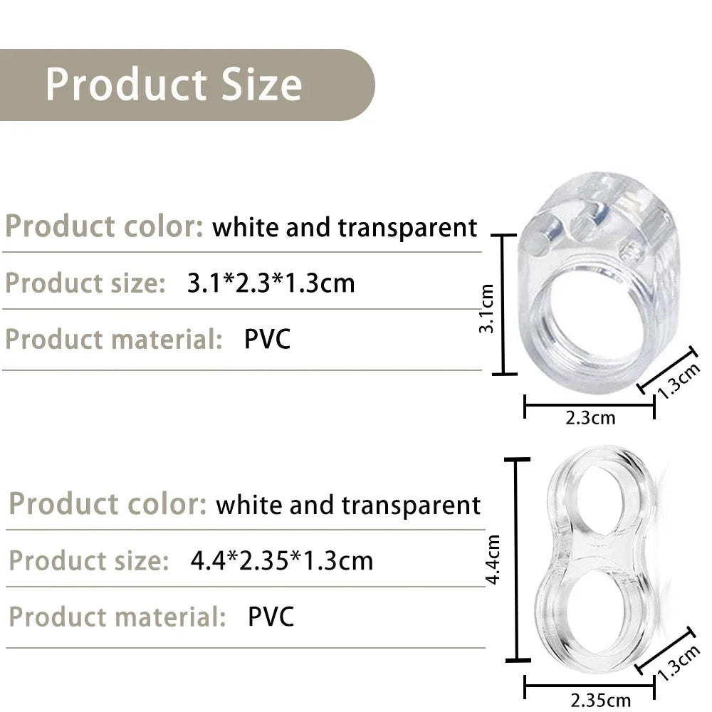 Transparent PVC Door Handle Bumper – Wall & Furniture Guard