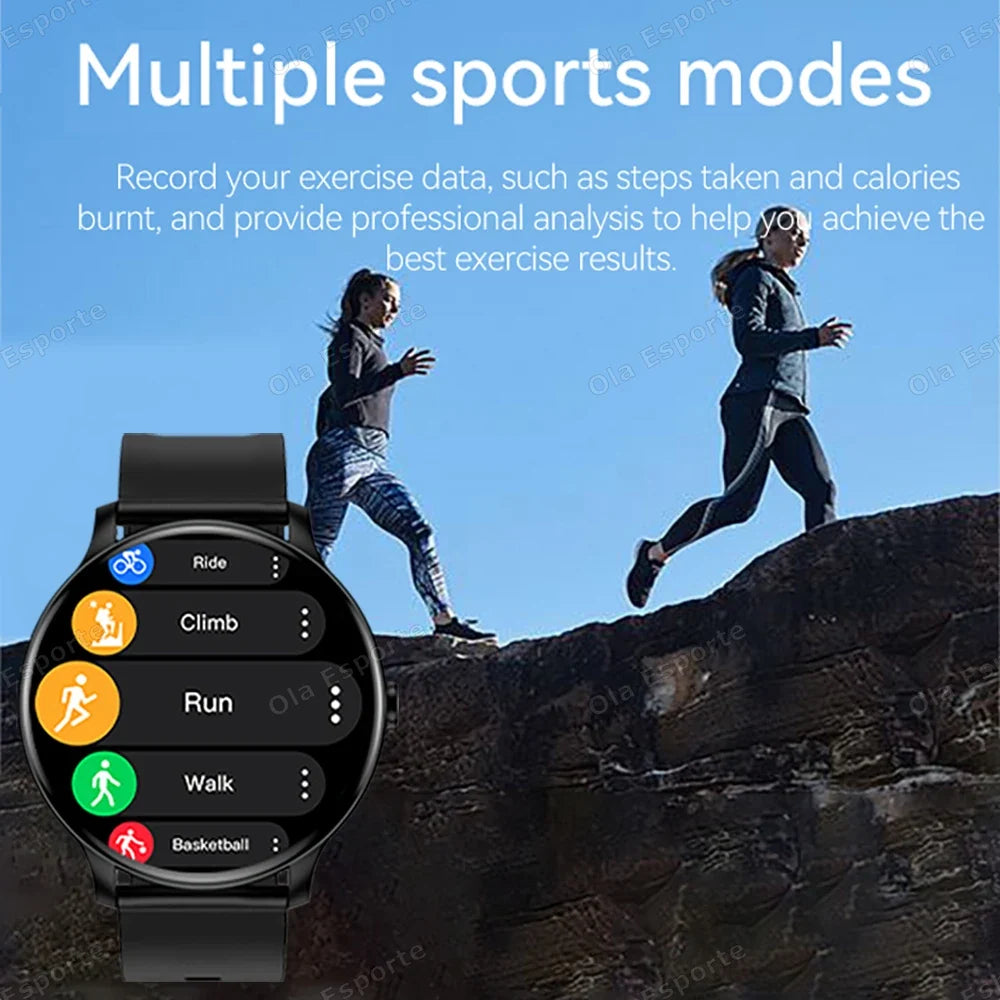 Ola Esporte 2026 Smartwatch | Bluetooth Calling, Heart Rate & Sleep