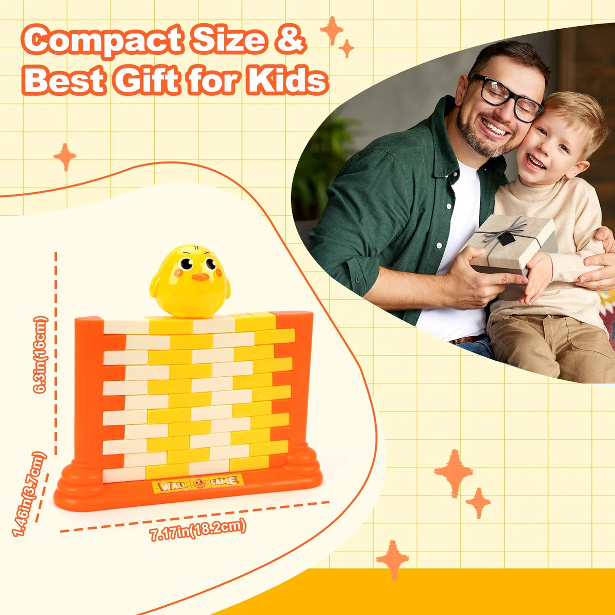 Mini Fun Kids Save Penguin Ice Breaker Trap Toys Balance Blocks