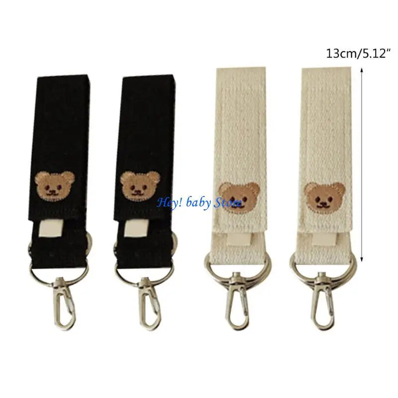 2-Pack Baby Stroller Hooks – Pram Bag Hanging Clips