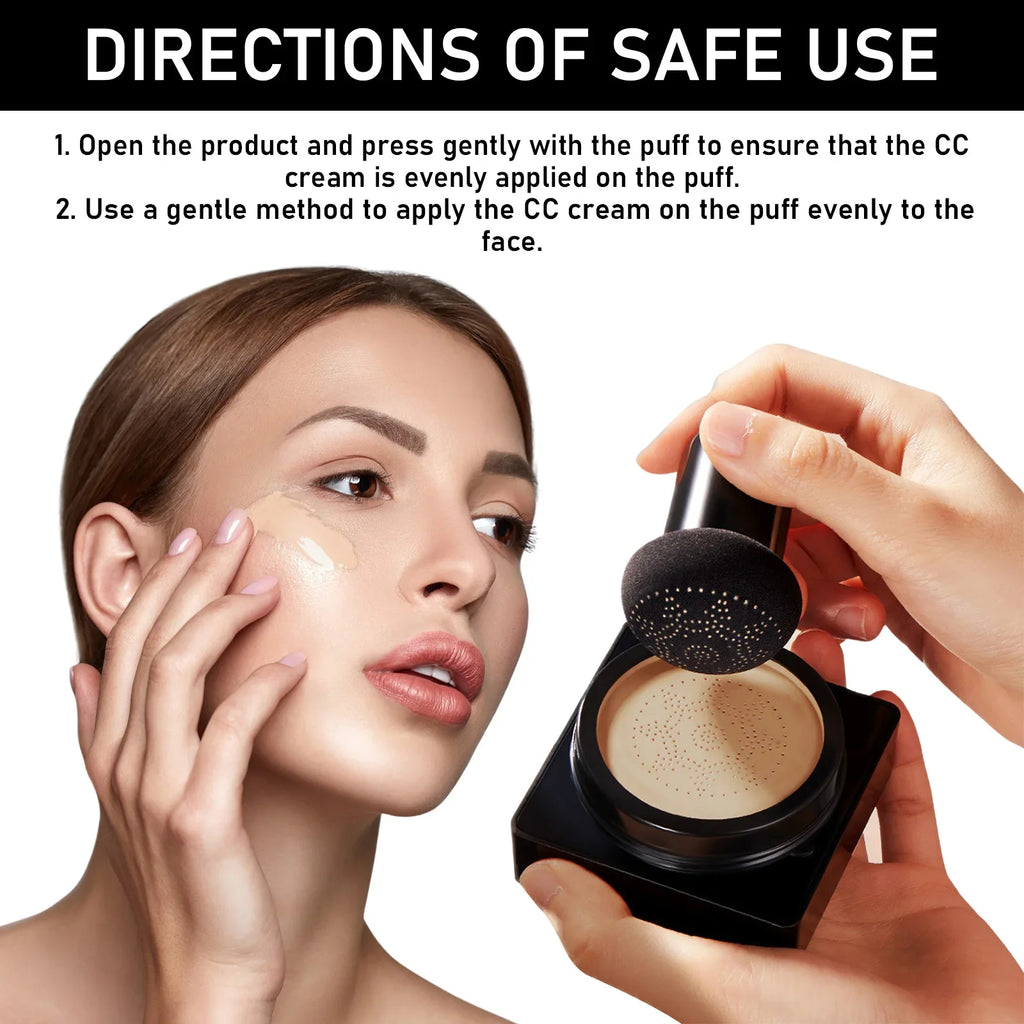Mushroom Head Air Cushion CC Cream – Waterproof & Oil Control