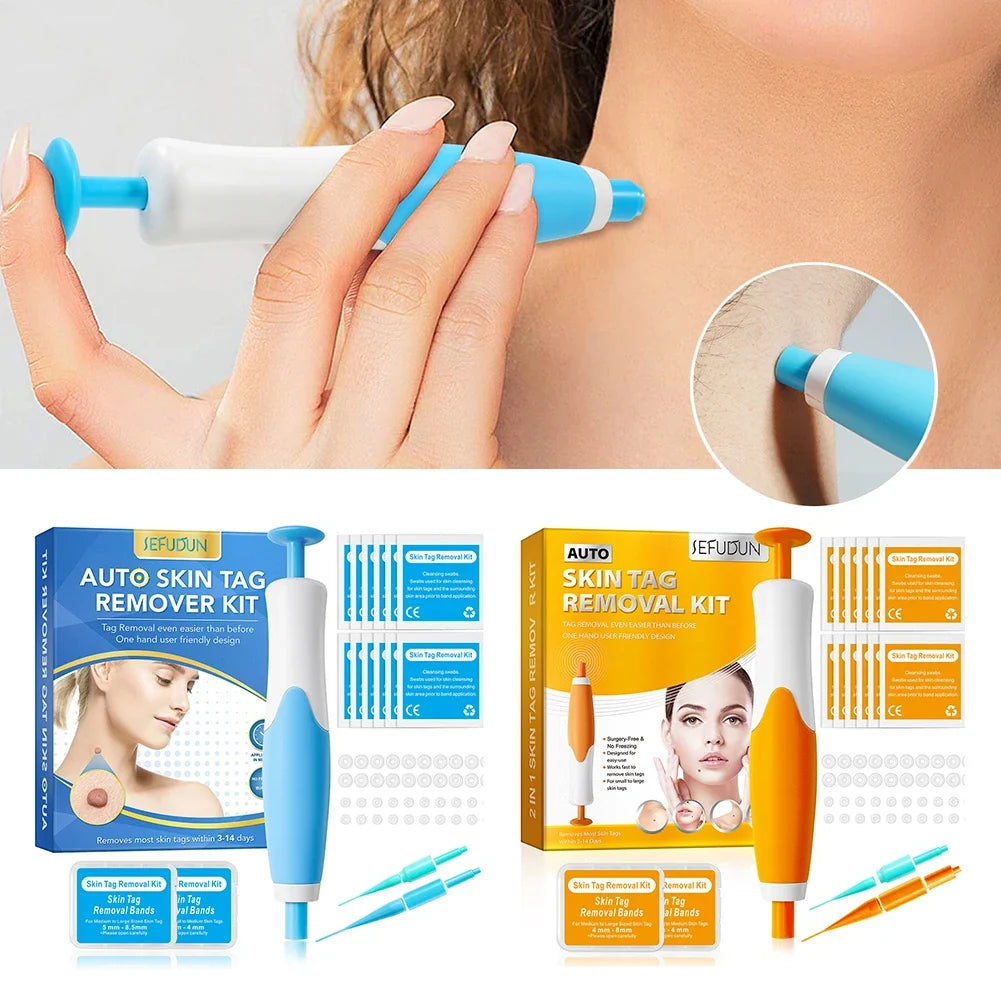 Shunmaii 2-in-1 Skin Tag Remover Kit – Dual-Head Home Tool