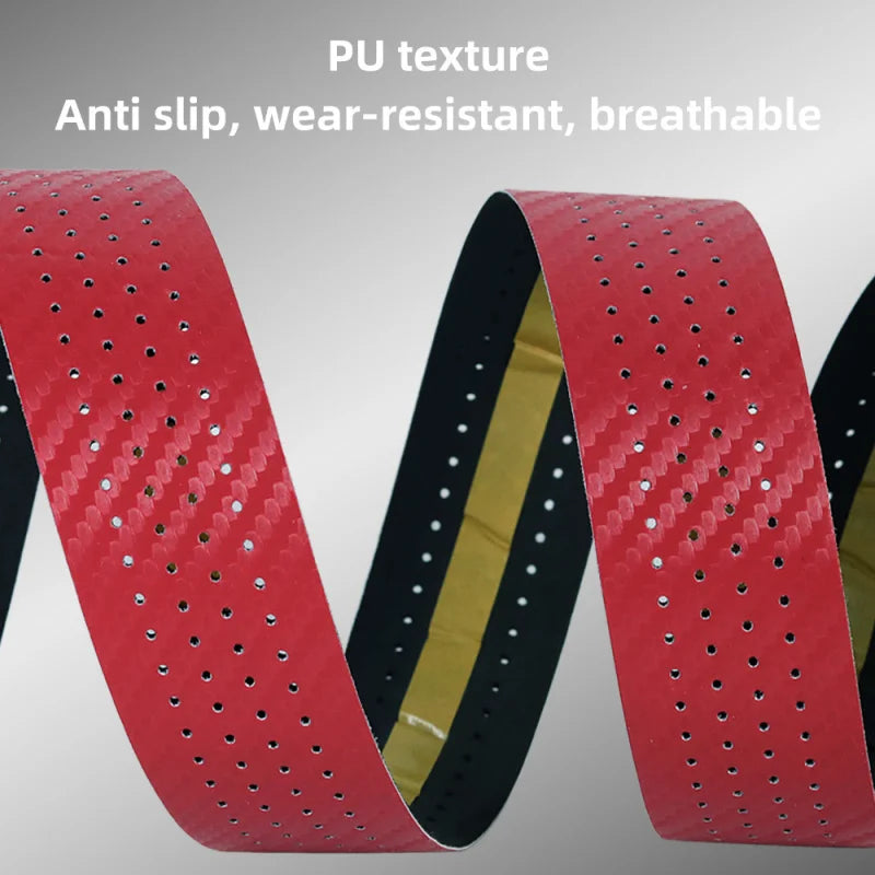 Road Bike Handlebar Tape – Carbon PU Non-Slip Drop Bar Wrap