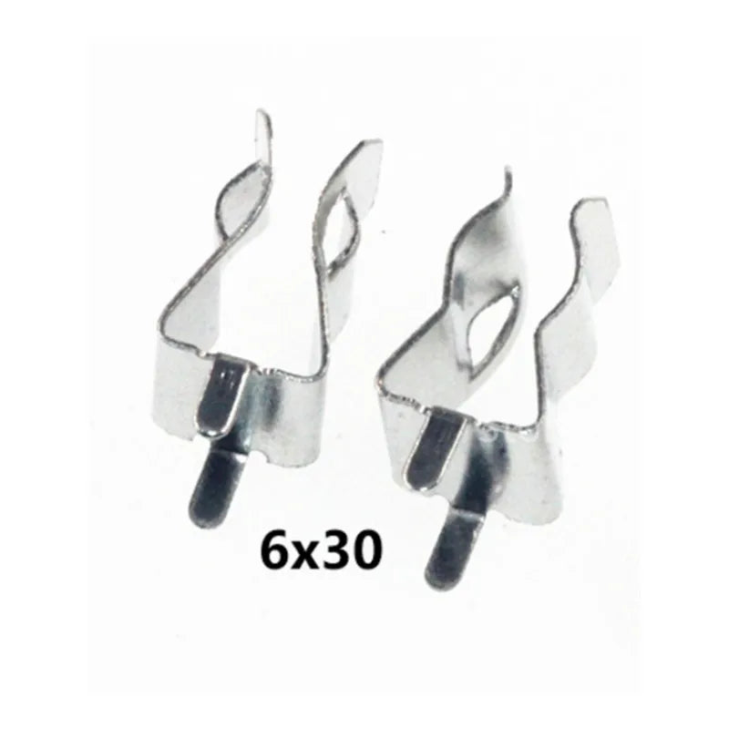 5 6 Fuse Clip Holder 5X20MM Insurance Header Copper Clamp