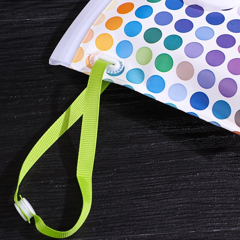 Portable Baby Wet Wipe Pouch | Reusable Refillable Holder