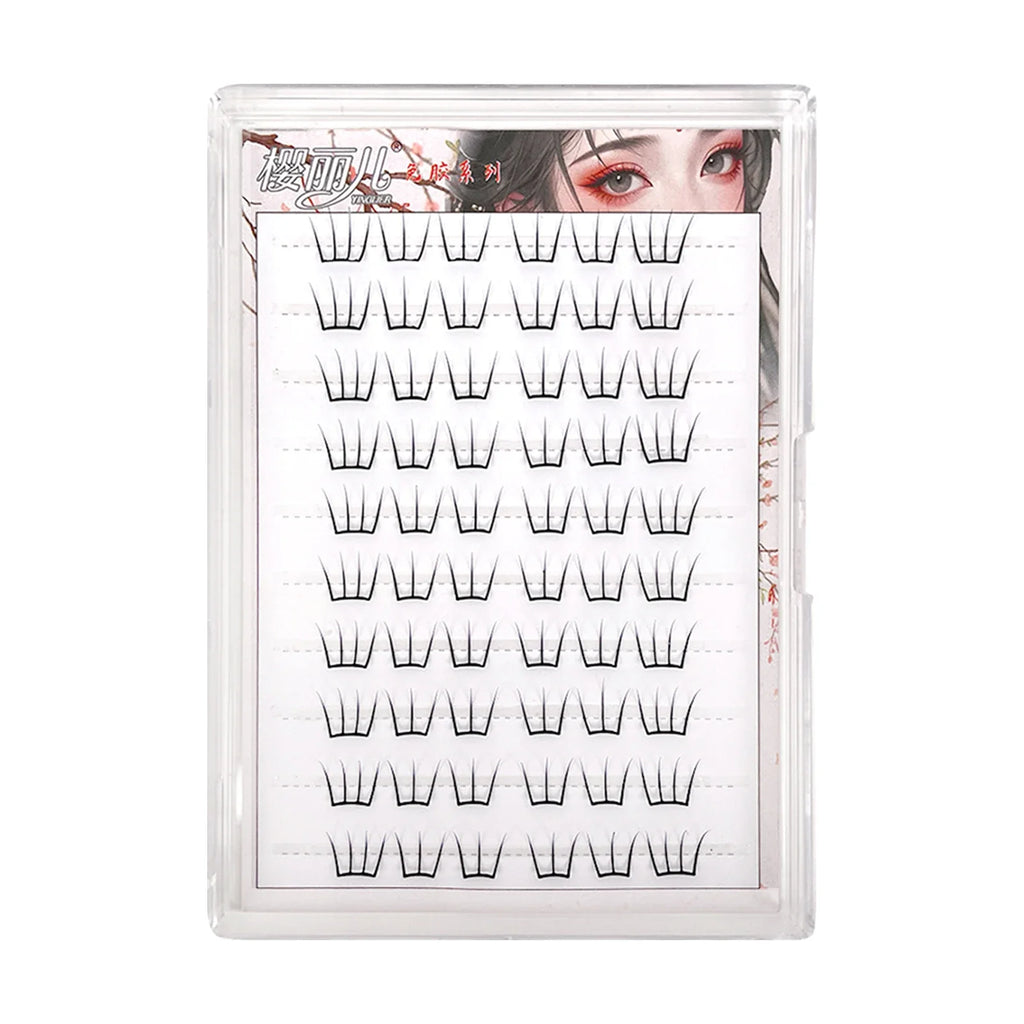 DIY Cluster Lash Extensions 9–12mm | Wispy False Eyelashes