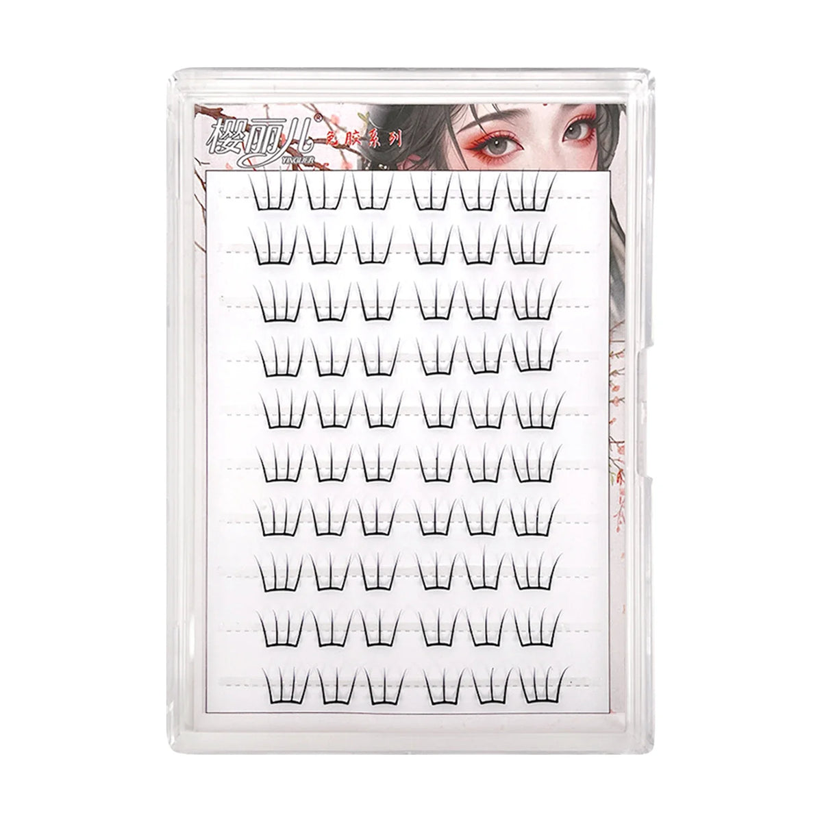 DIY Cluster Lash Extensions 9–12mm | Wispy False Eyelashes