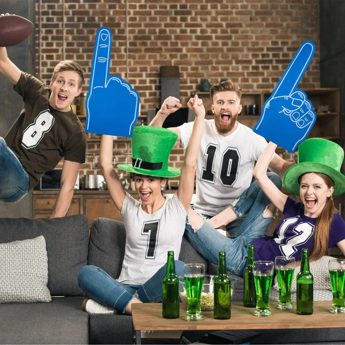 Giant #1 Foam Finger – DIY Blank Cheerleading Prop for Sports