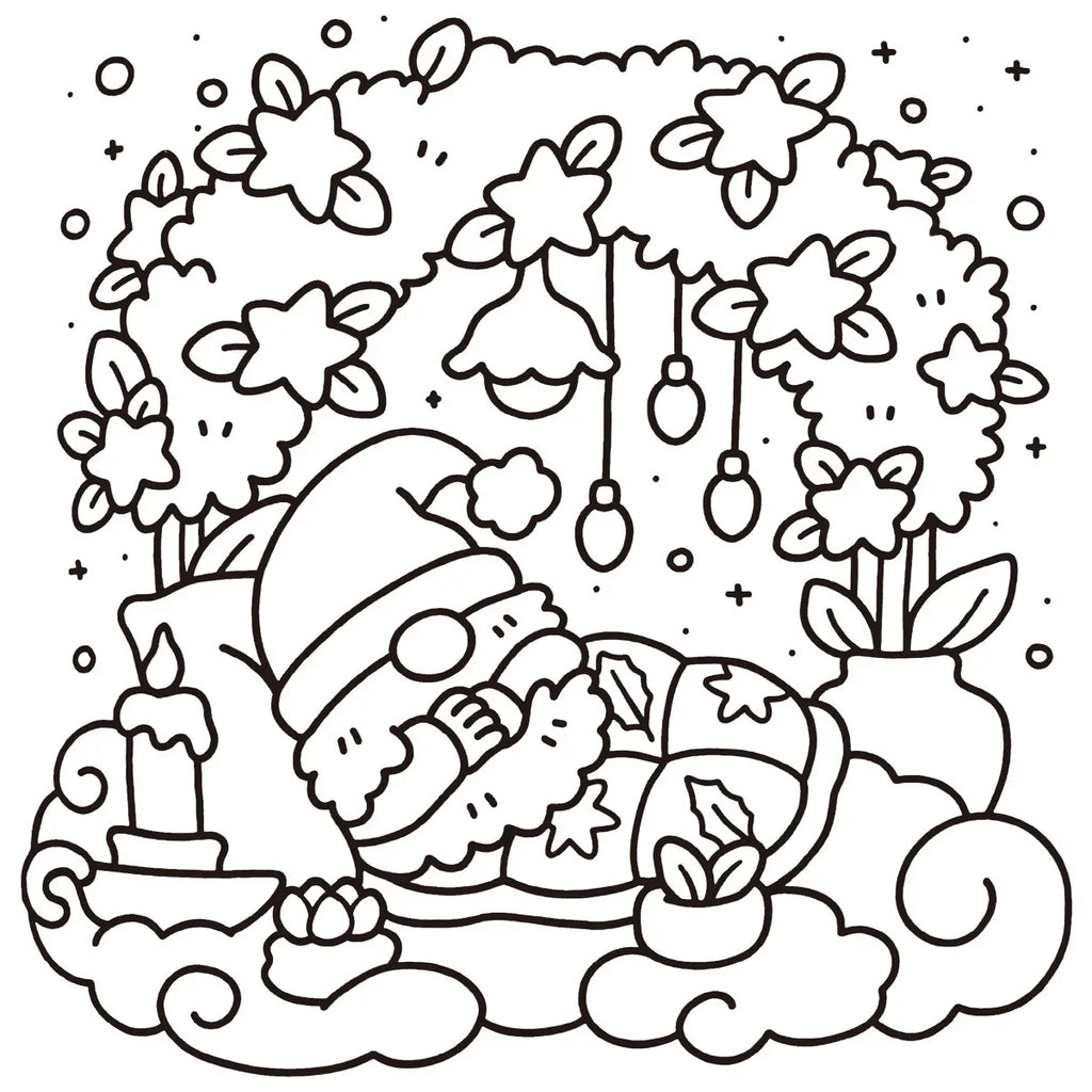 Adult Coloring Book Stress Relief Relaxation Art Therapy Cute Designs