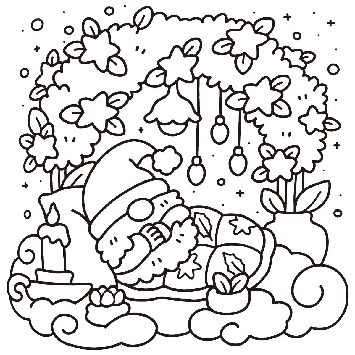 Adult Coloring Book Stress Relief Relaxation Art Therapy Cute Designs