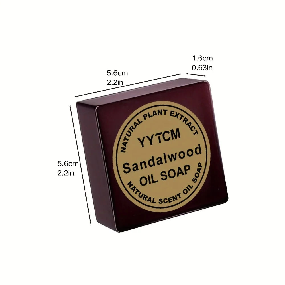 Sandalwood Soap for Men – Gentle Glycerin Bar 65g