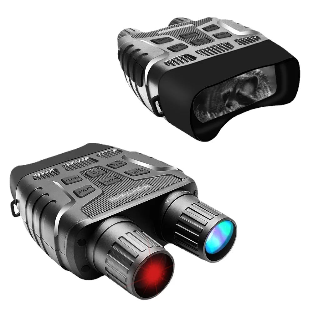 4K Night Vision Binoculars – 10X Zoom Tactical Head Mount Goggles