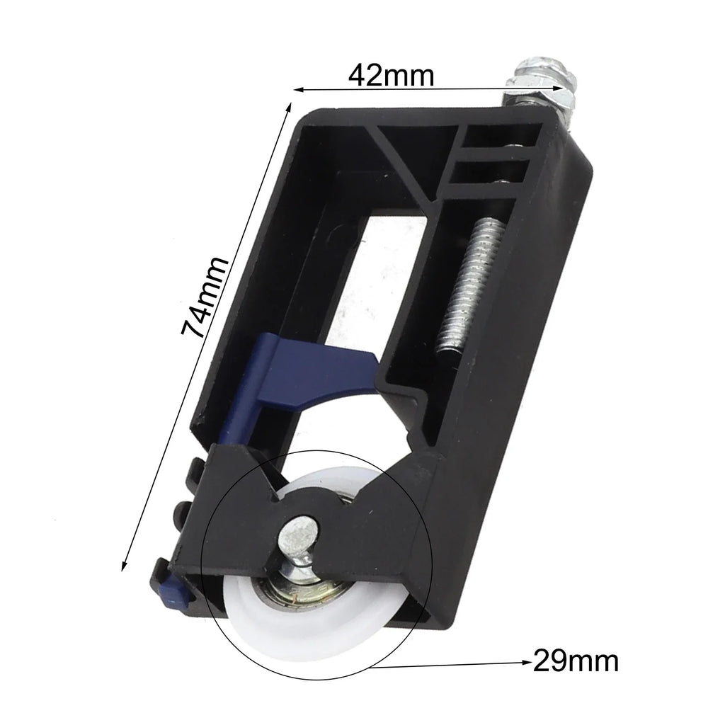 Sliding Door Pulley Core – Nylon Roller Guide Kit for Wooden Doors