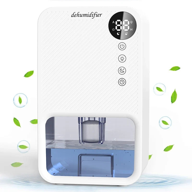 Mini Home Dehumidifier 300ml/Day – Quiet Bedroom Moisture Control