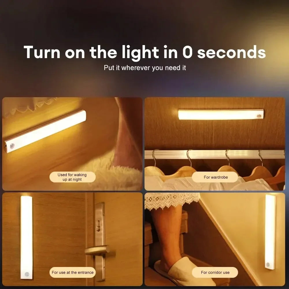 Rechargeable LED Bar Light | Motion Sensor Dimmable Night Light