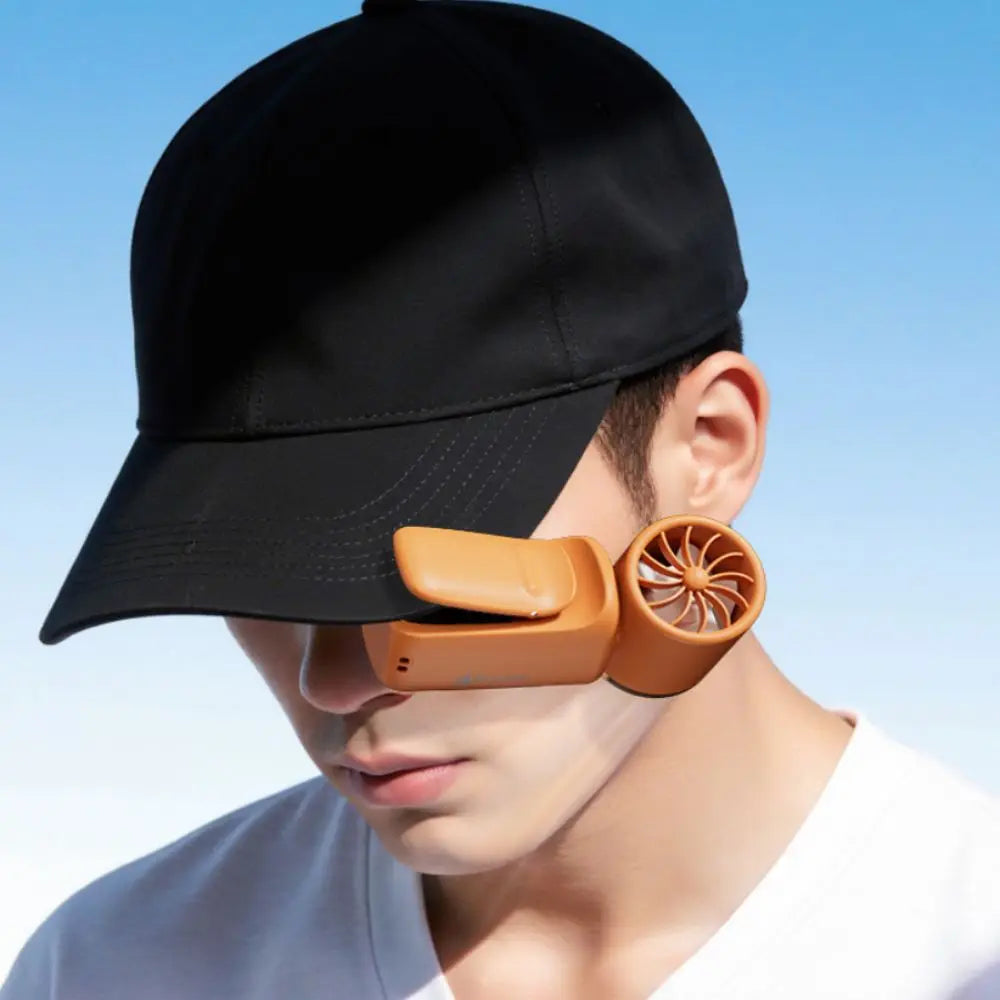 Clip-On Mini Handheld Fan | 100-Speed Stepless, 3000mAh