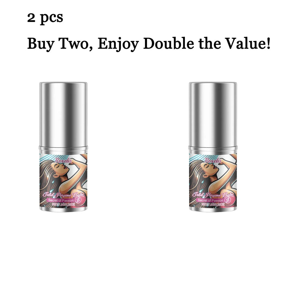 Unisex Solid Perfume Balm Stick | Alcohol-Free Floral EDP, 7.8g