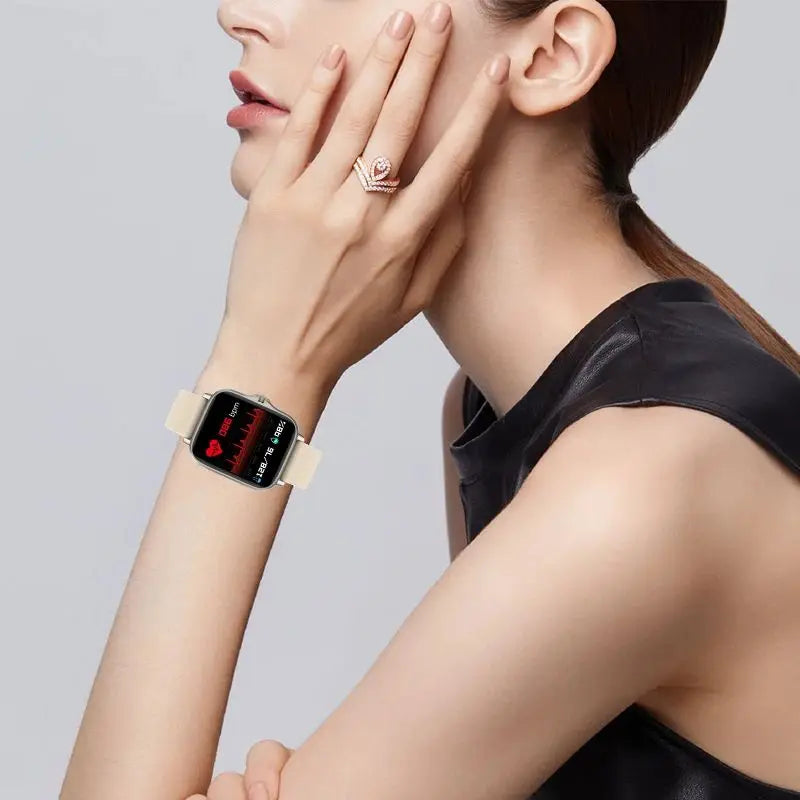 COTAUL Smart Watch 1.44" Bluetooth Call, Heart Rate & SpO2
