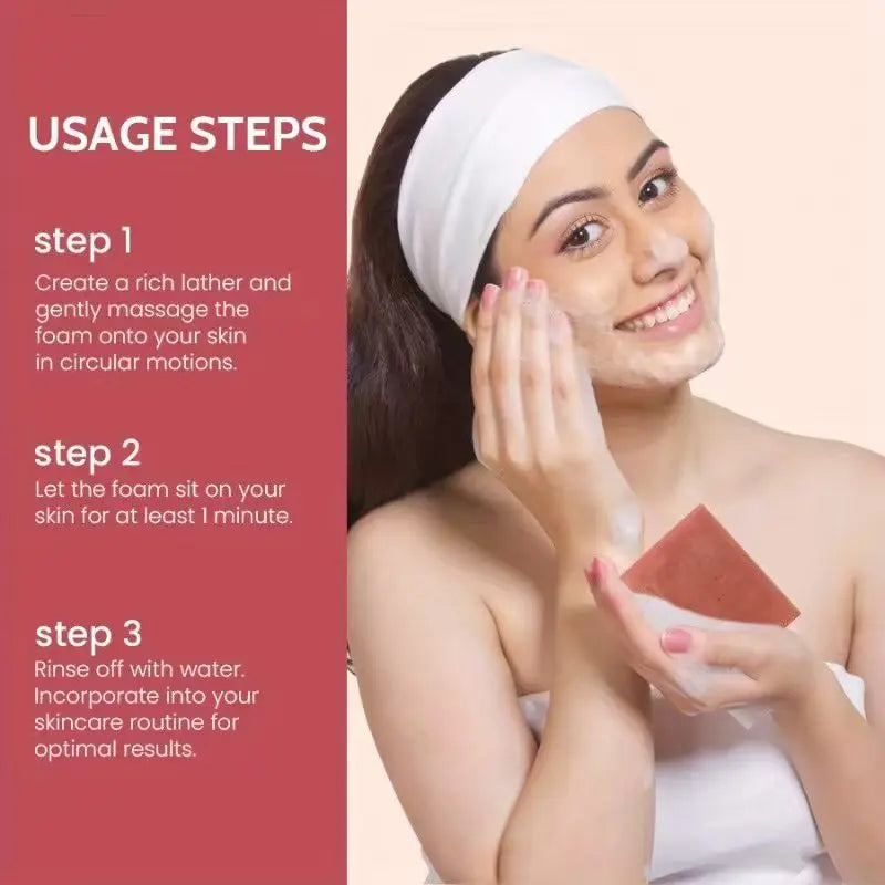 4-Piece Coconut Oil Lavender Rose Soap Gift Set | Face & Hand