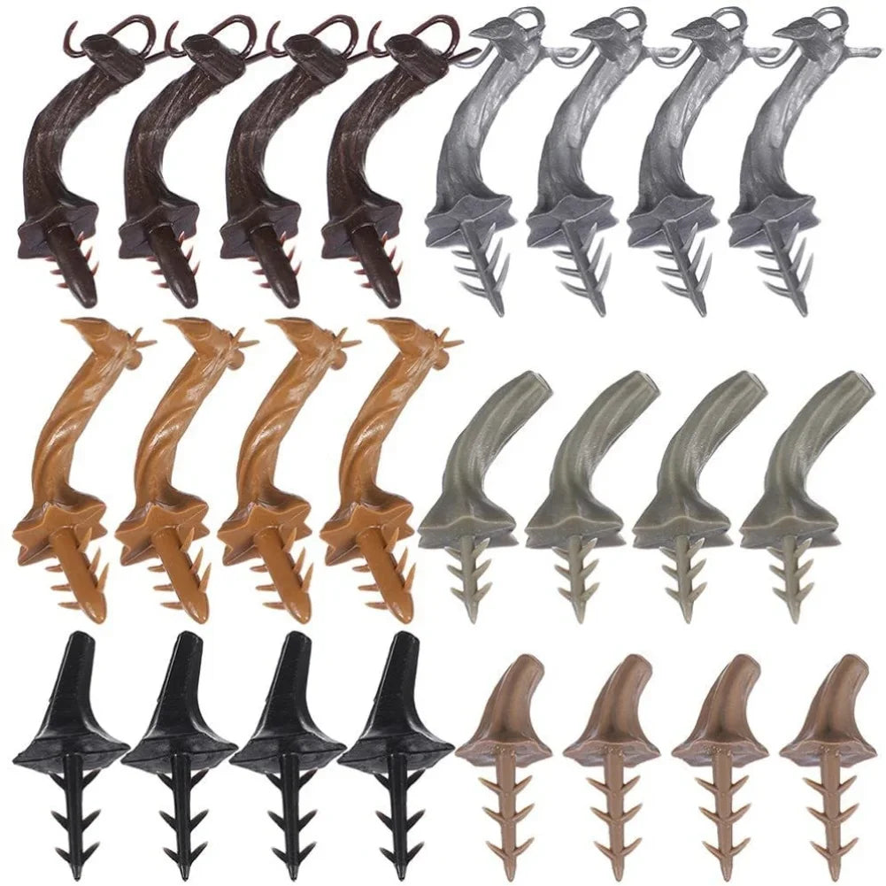 48-Pack Artificial Pumpkin Stems for Halloween DIY Crafts