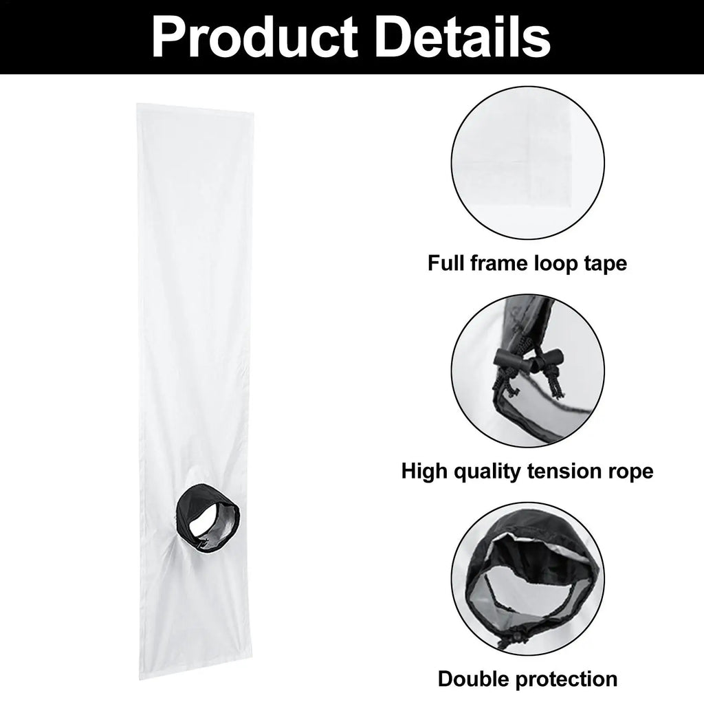 AC Window Seal Cloth 2M/3M – Waterproof Portable AC Vent Seal