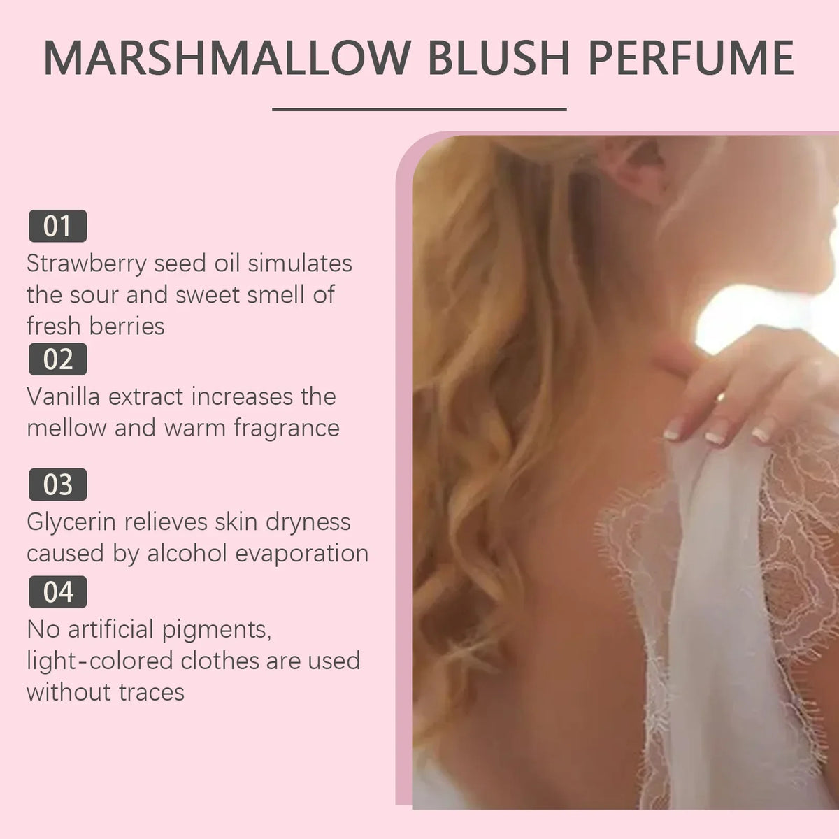 Strawberry Candy Perfume – Sweet Fruity Long-Lasting Scent 50ml
