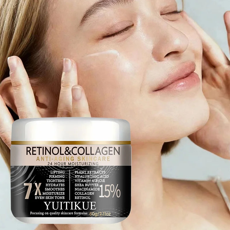 YUITIKUE Retinol Collagen Face Cream – Anti-Aging & Hydrating