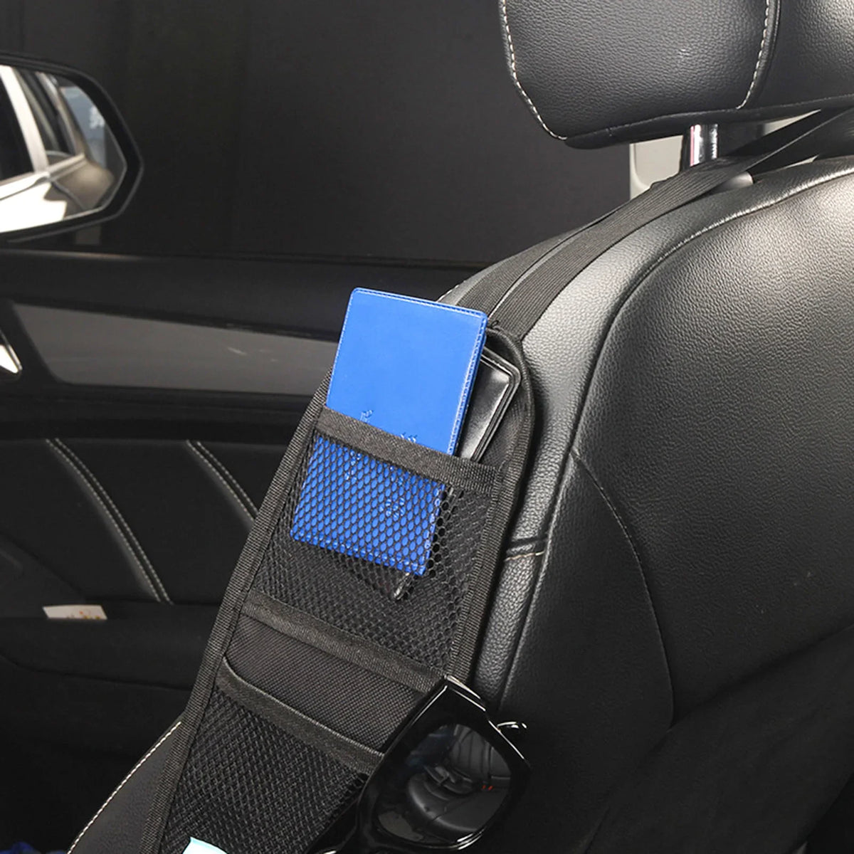 Universal Car Seat Side Organizer | Multi-Pocket Storage