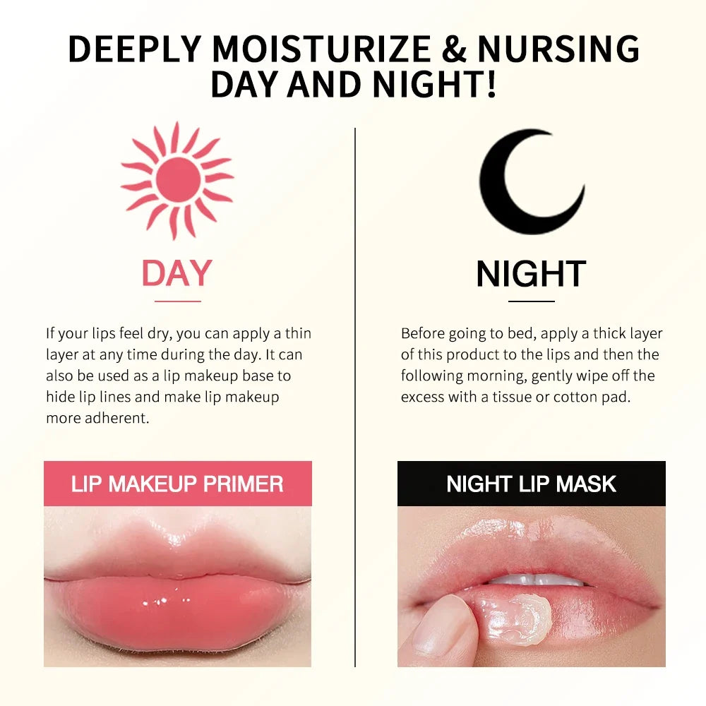 Lakerain Collagen Lip Mask & Balm – Hydrates & Smooths Lips