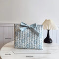 Floral Print Fabric Makeup Bag – Women's Travel Cosmetic Pouch
