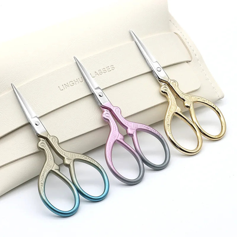 Vintage Stainless Steel Sewing Scissors – Fabric & Embroidery