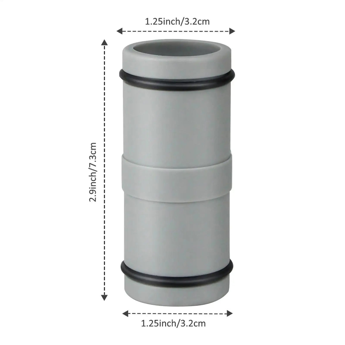 32mm Pool Hose Connector – 1.25" Extension for Filter Pumps
