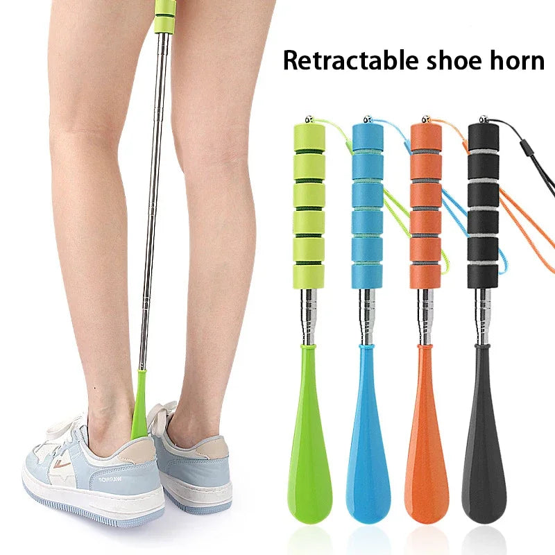 Extendable Shoe Horn 30–71cm | Long-Handled Stainless Steel