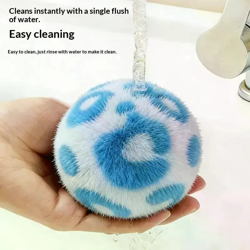Circular Cleaning Ball Sponge – Hangable Kitchen & Bathroom Scrubber