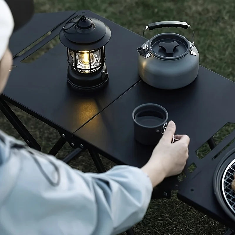 Portable Folding Camping Table – Compact Metal Outdoor Table