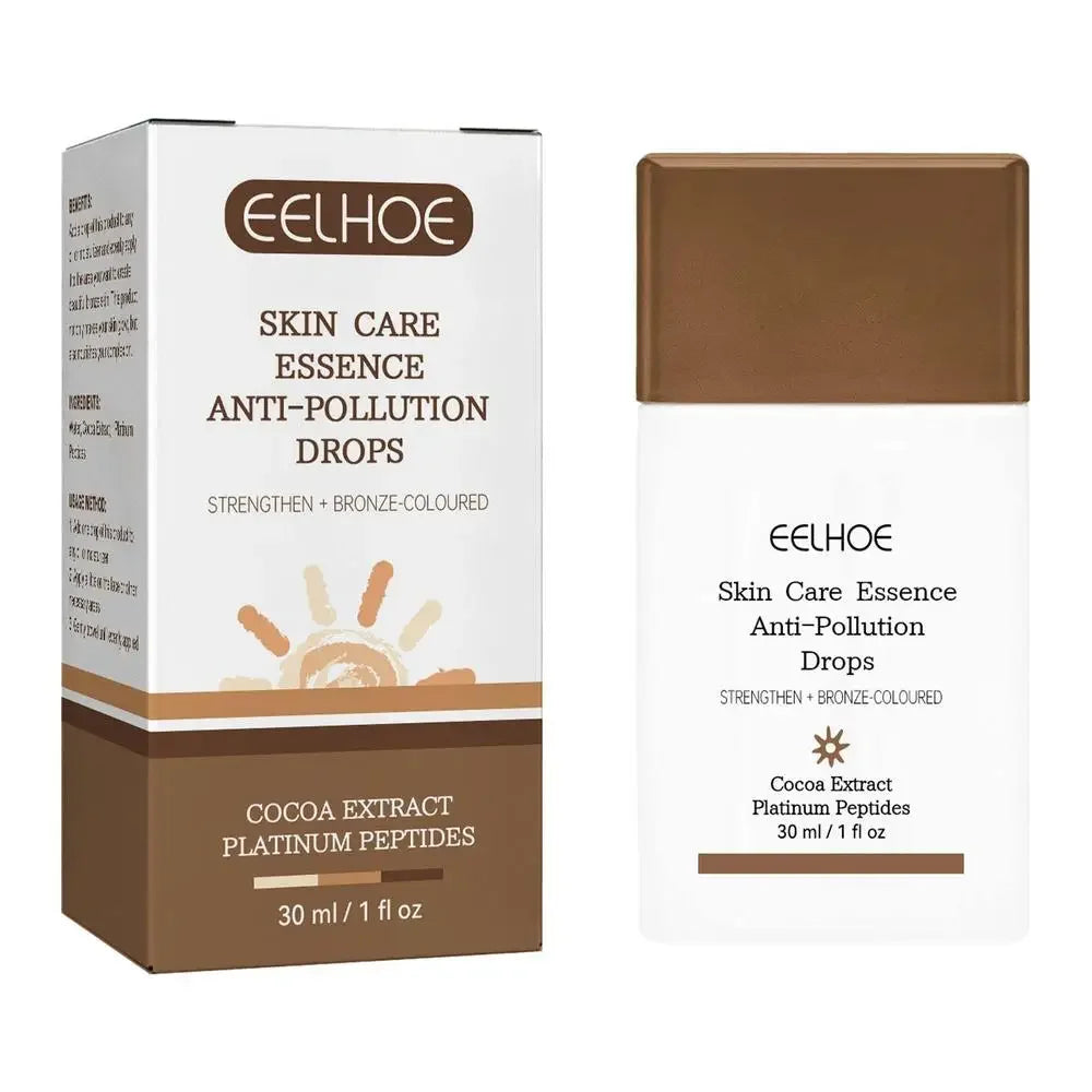 Peptide Self-Tanning Serum Drops – Bronzing & Moisturizing