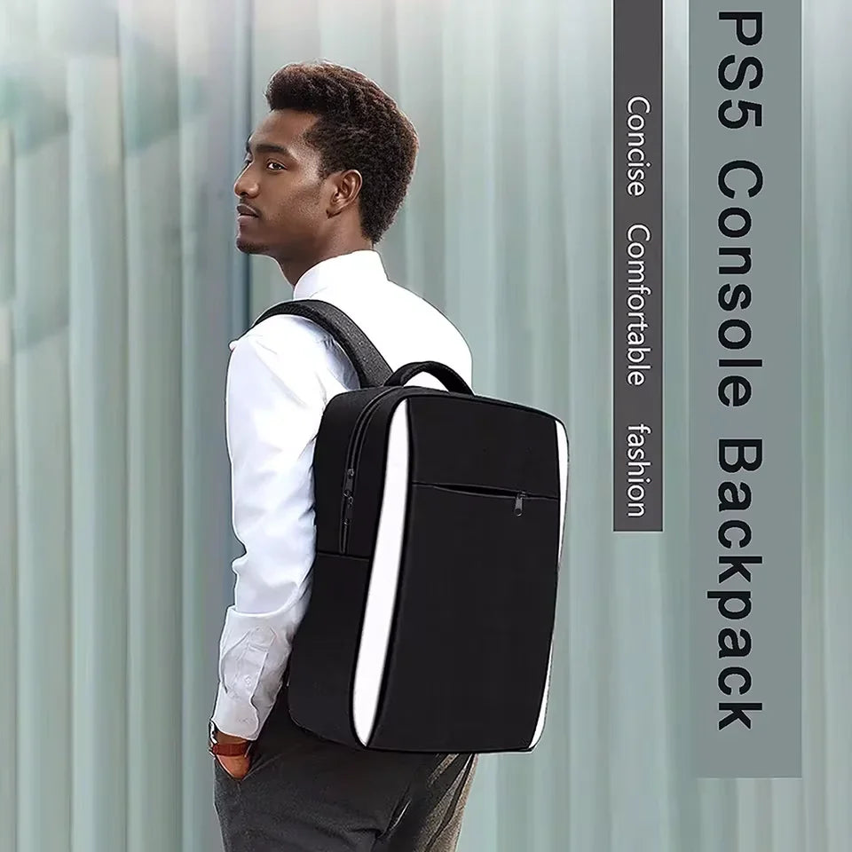 PS5 & PS5 Slim Travel Backpack – Console & Controller Carry Bag