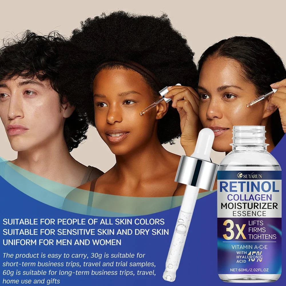 SUYARUN Retinol Collagen Face Serum – Firming & Hydrating 30ml