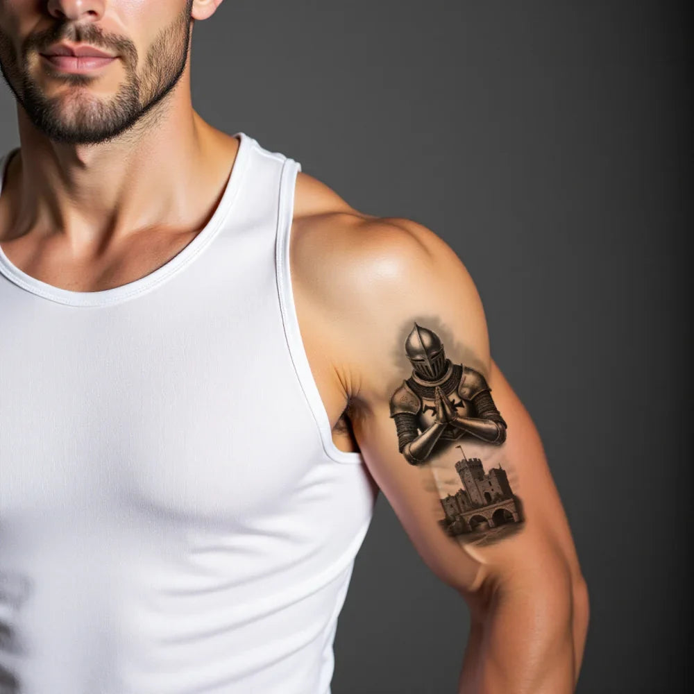 3-Pack Waterproof Temporary Tattoos – Spider, Skull & Scorpion