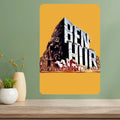 Ben Hur Classic Movie Metal Poster Sign | Vintage Wall Art