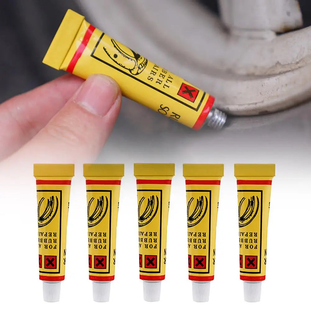 Tire Puncture Repair Glue – Bike, Motorcycle & Car 5/20 Pack