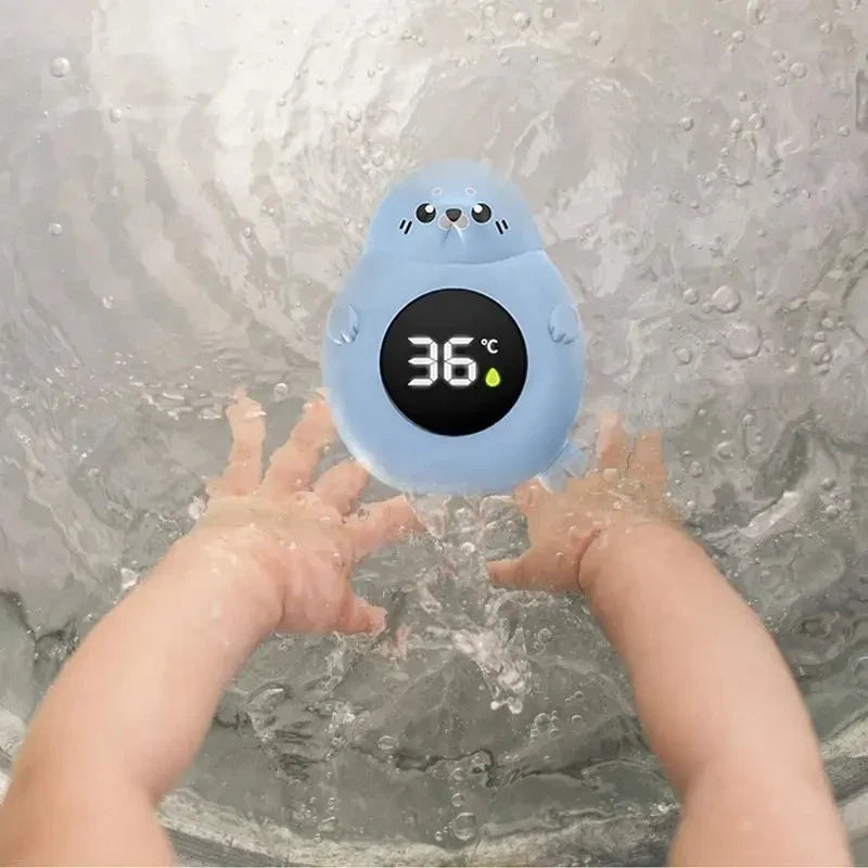 Baby Bath Thermometer | LED Display & Temperature Warning