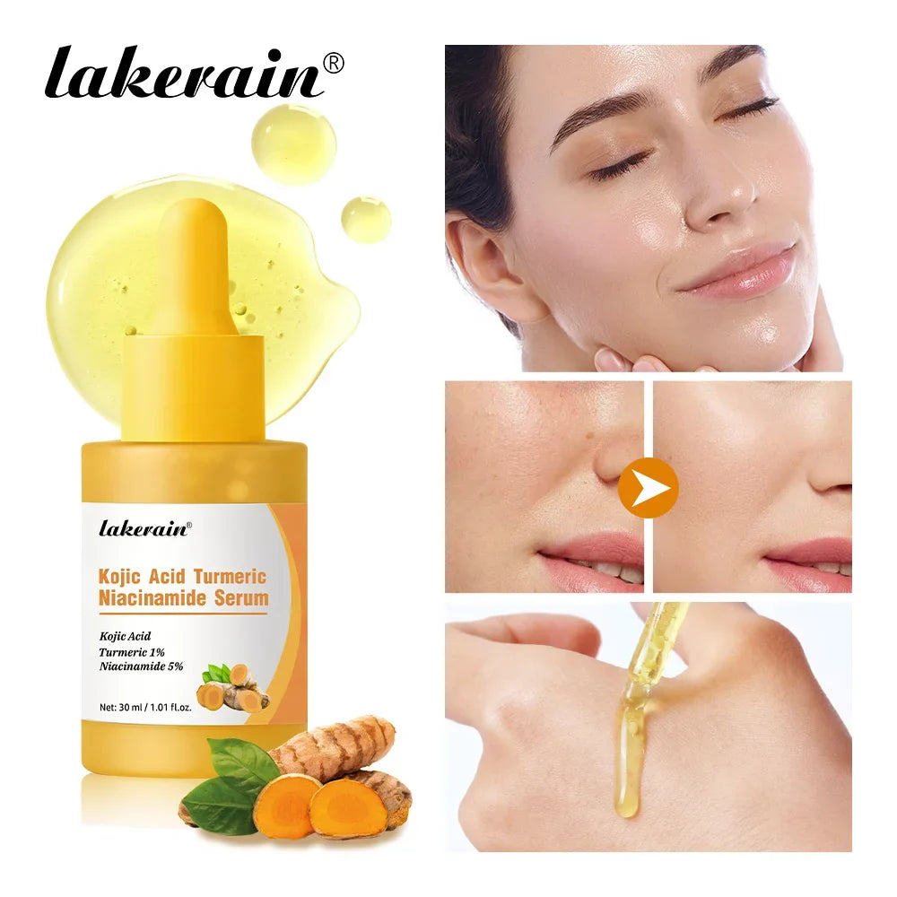 Kojic Acid Turmeric Niacinamide Brightening Glow Serum 30ml