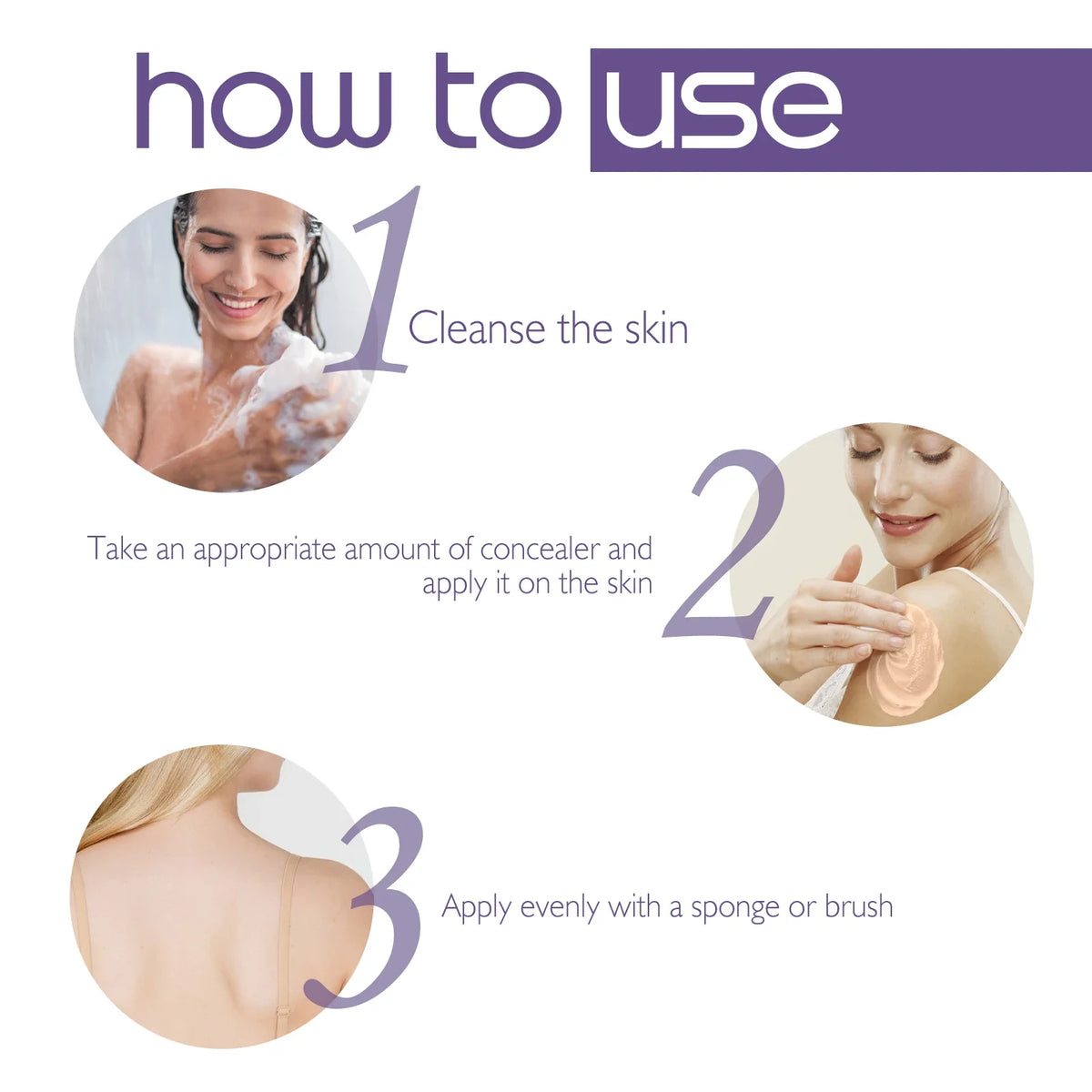 Waterproof Tattoo Concealer Body Cover Cream 74ml | WEST MONTH