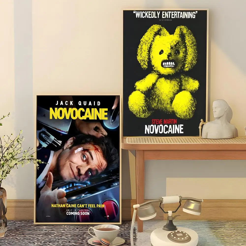 Novocaine Movie Poster HD Waterproof Sticker | Wall Décor